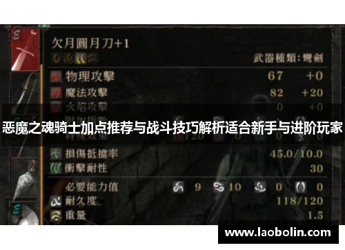 恶魔之魂骑士加点推荐与战斗技巧解析适合新手与进阶玩家 恶魔之魂骑士加点推荐与战斗技巧解析适合新手与进阶玩家